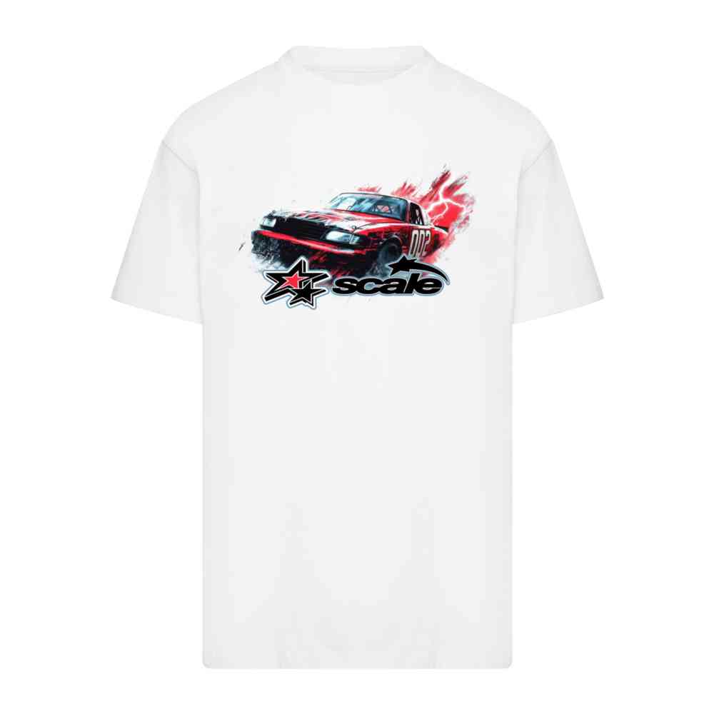 Mister Tee Upscale - Motorscale Heavy Oversize Tshirt Homme - Blanc